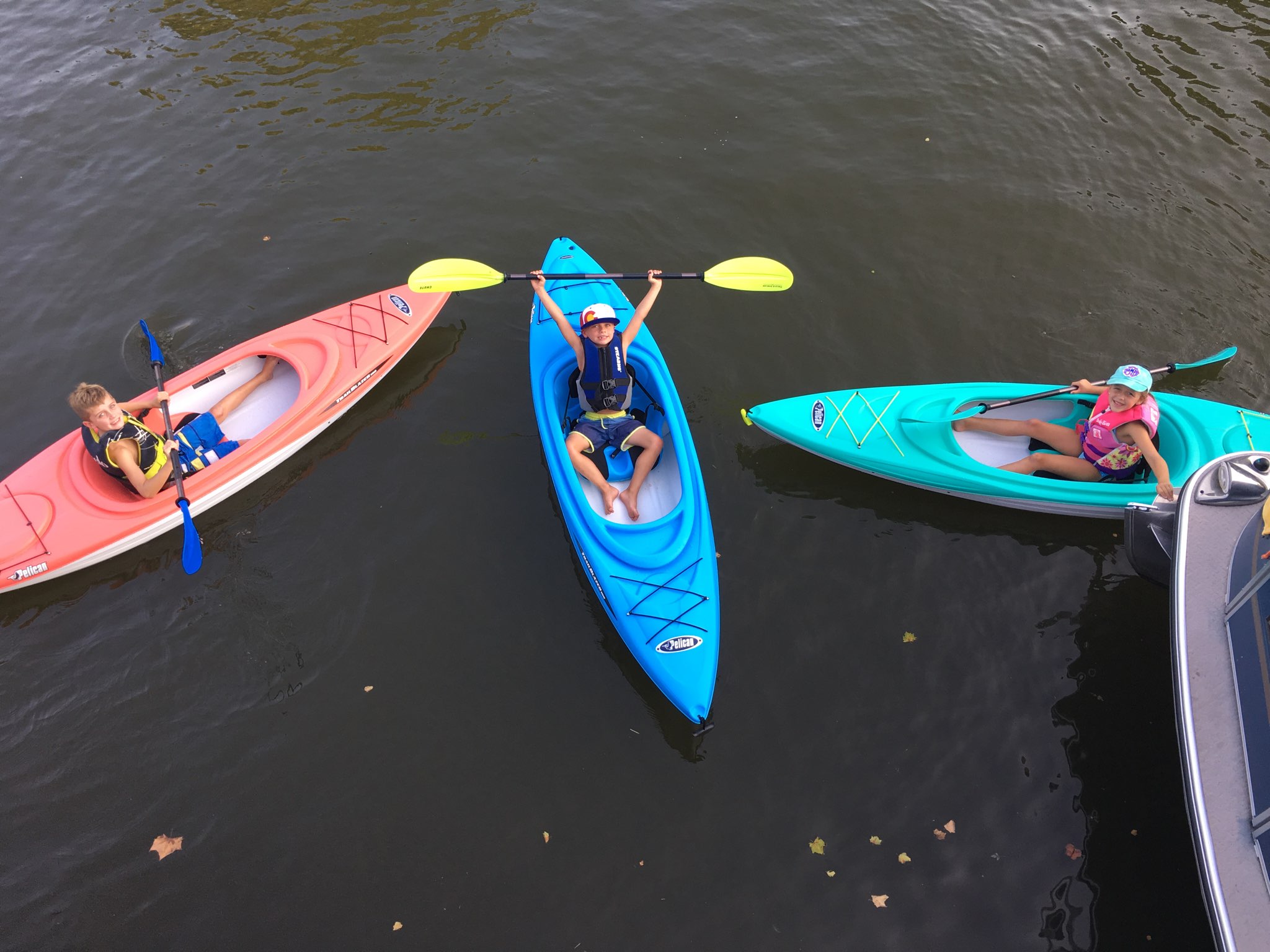 Home kayak fun