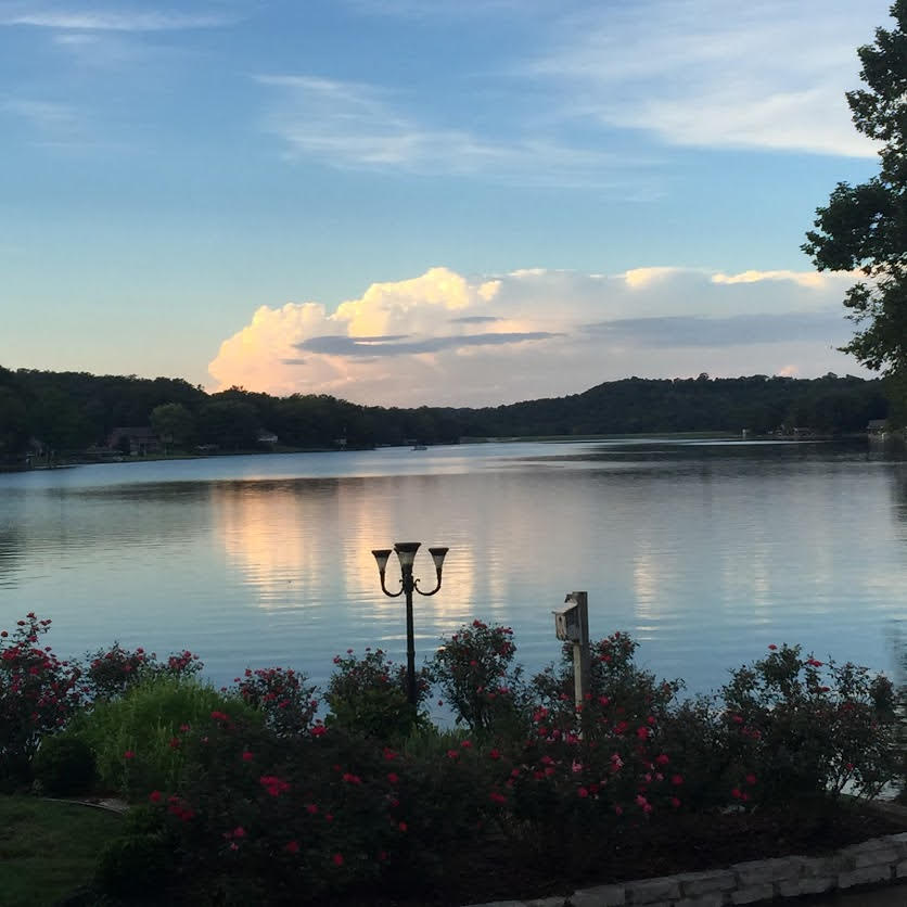 Home lake view