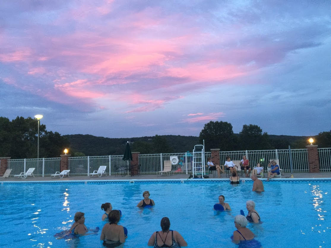 Home water aerobics