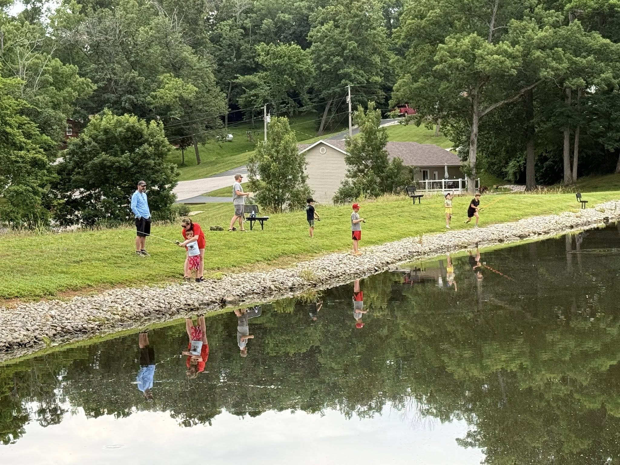 Home kids fish